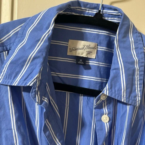 Universal thread midi shirt dress with bow - Picture 3 of 4